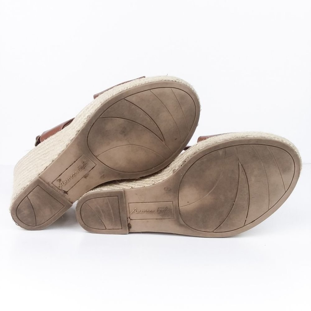 American Eagle Double Strap Platform Espadrilles - image 8